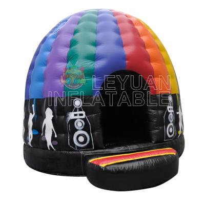 Light Disco Inflatable Dome Bounce House