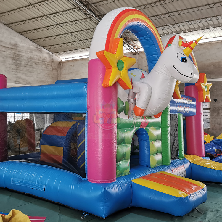 Unicorn bouncy castle